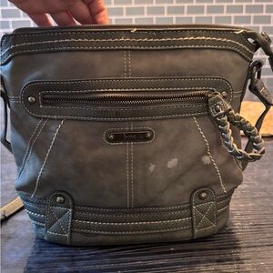 BOC Stylish Gray Crossbody Bag